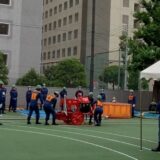 神田消防団可搬ポンプ操法大会